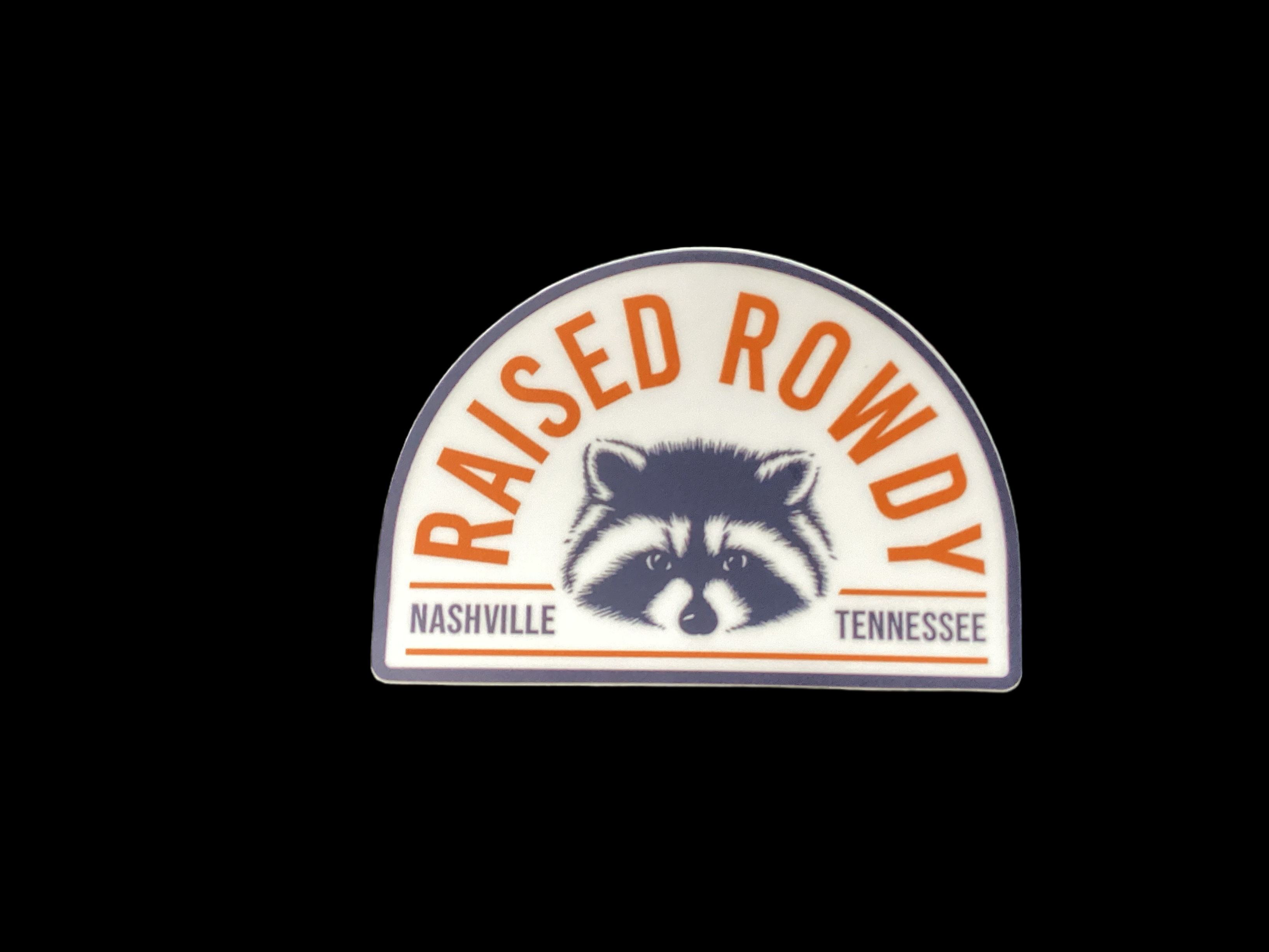 Raccoon Patch Sticker