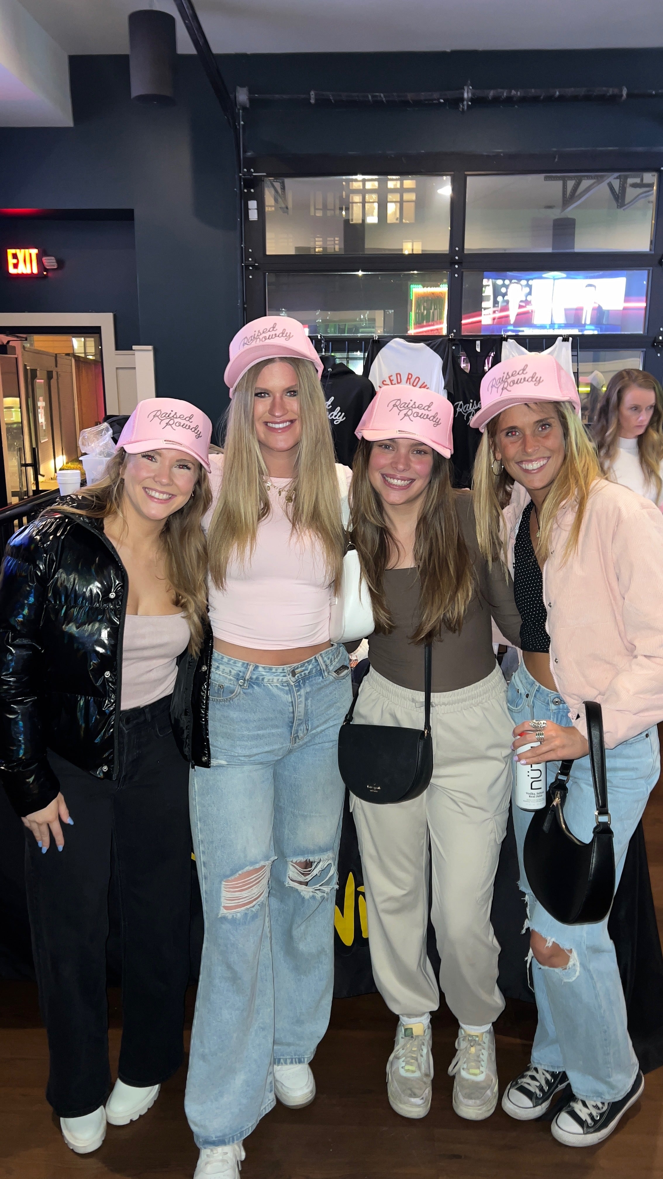 Pink Rowdy Trucker