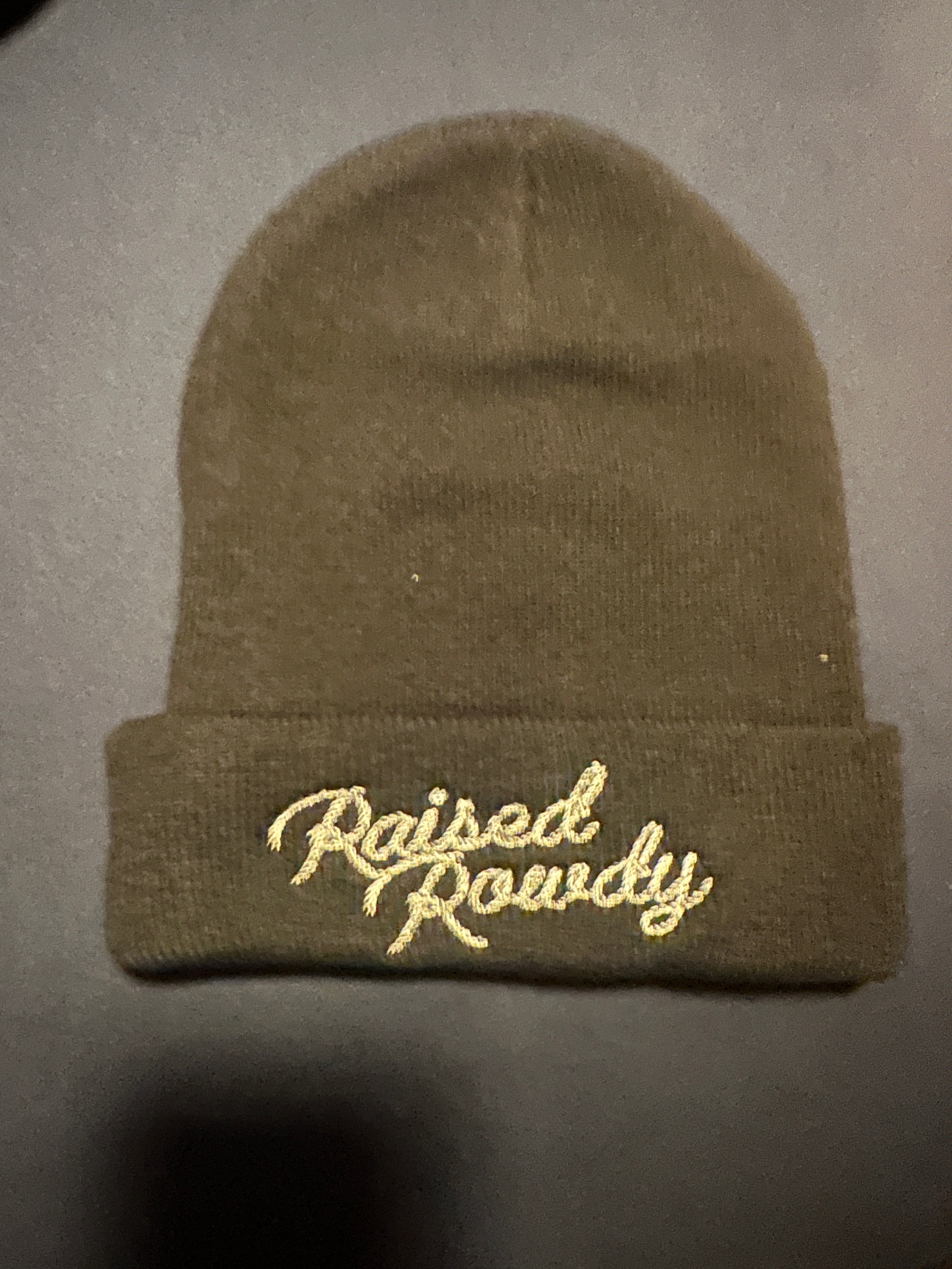 Raised Rowdy Rope Beanie