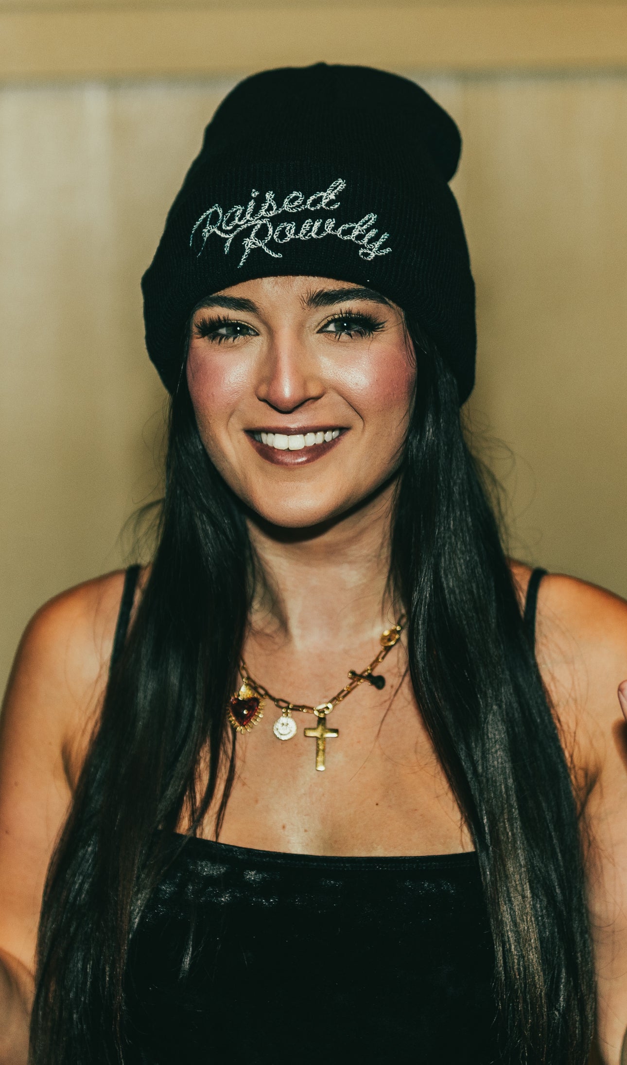 Raised Rowdy Rope Beanie