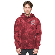 Raccoon Champion tie-dye hoodie