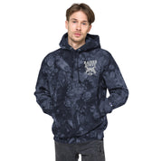 Raccoon Champion tie-dye hoodie