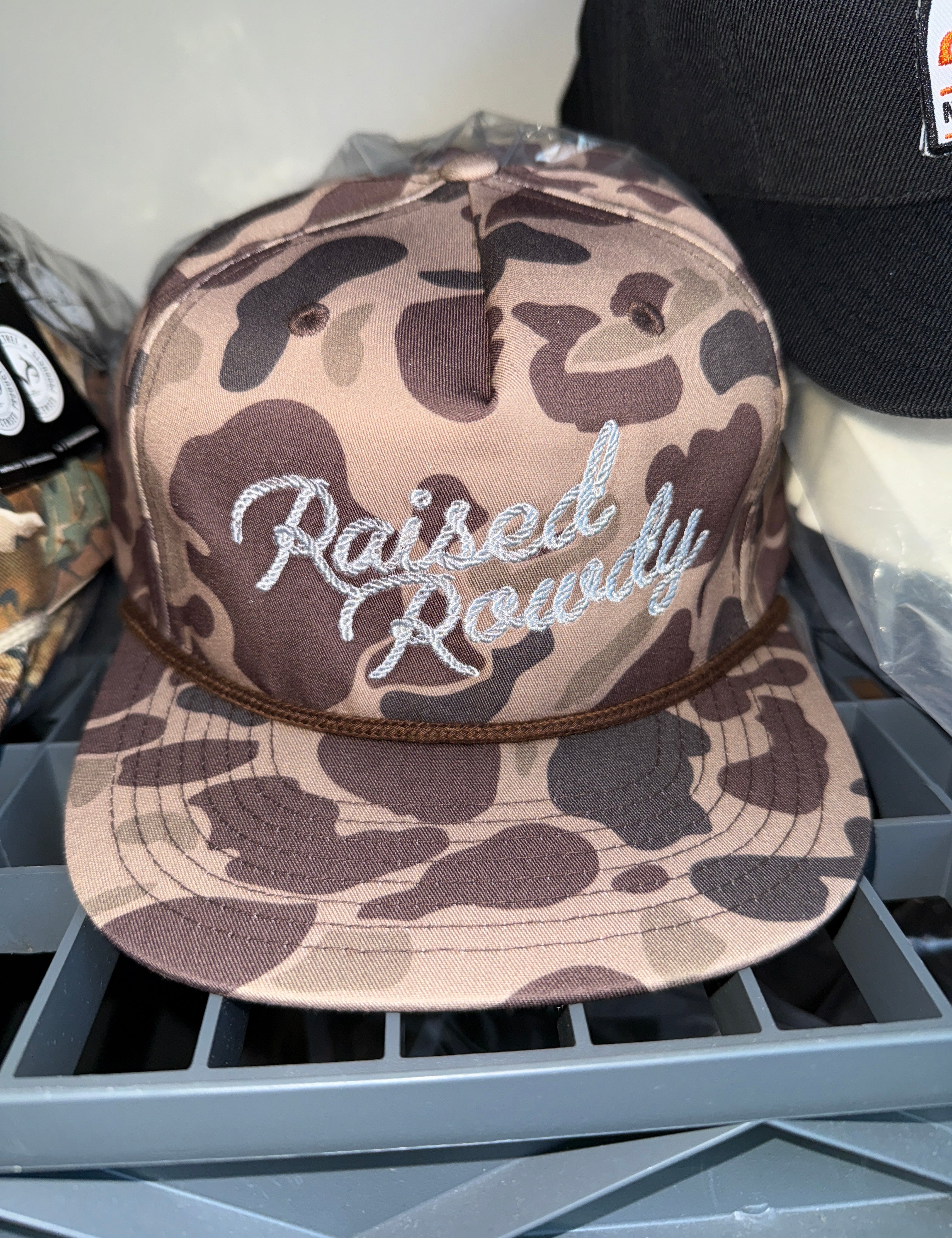 Premium Old School Camo Hat