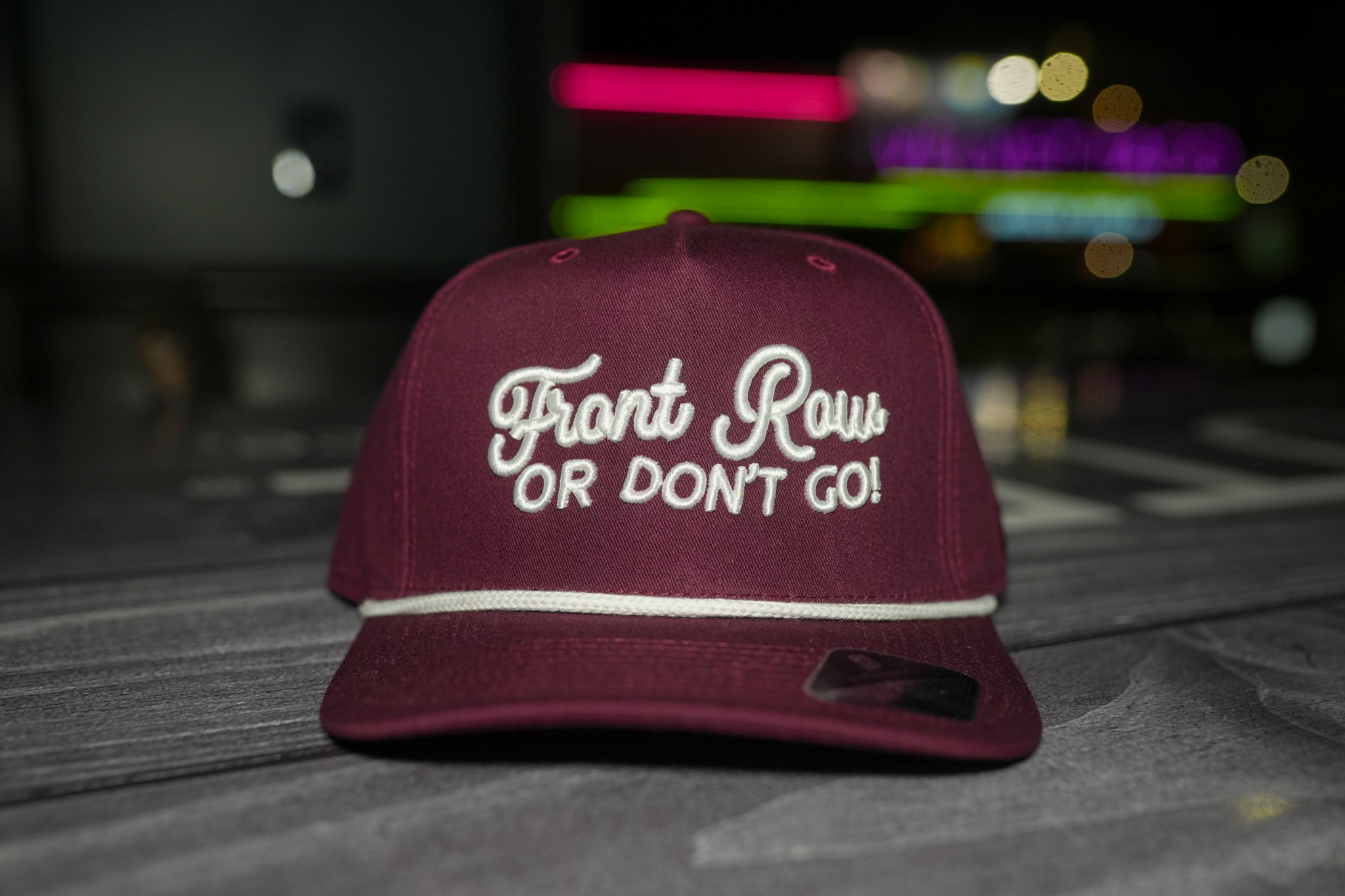 Front Row or Don't Go Hat
