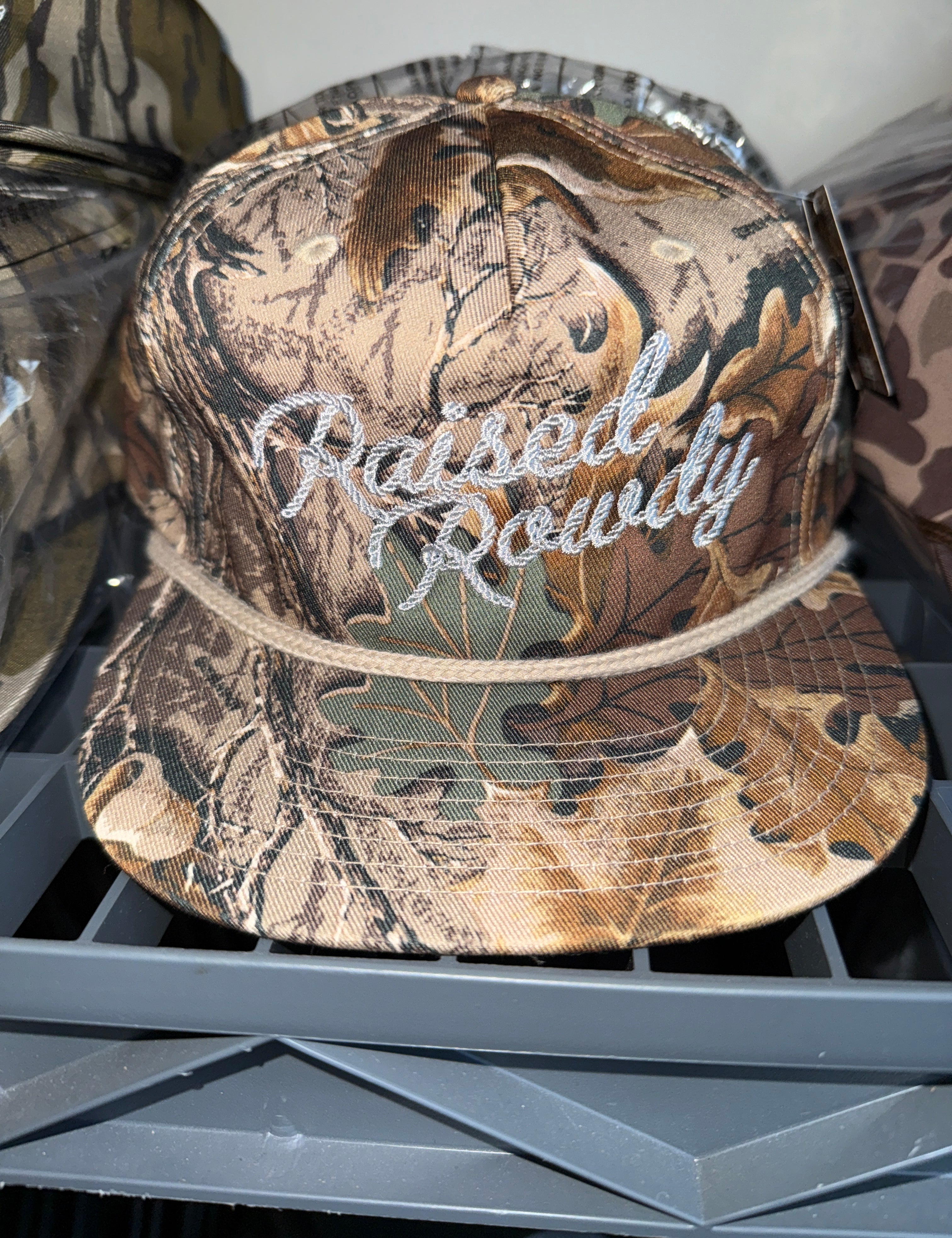 Premium Old School Camo Hat