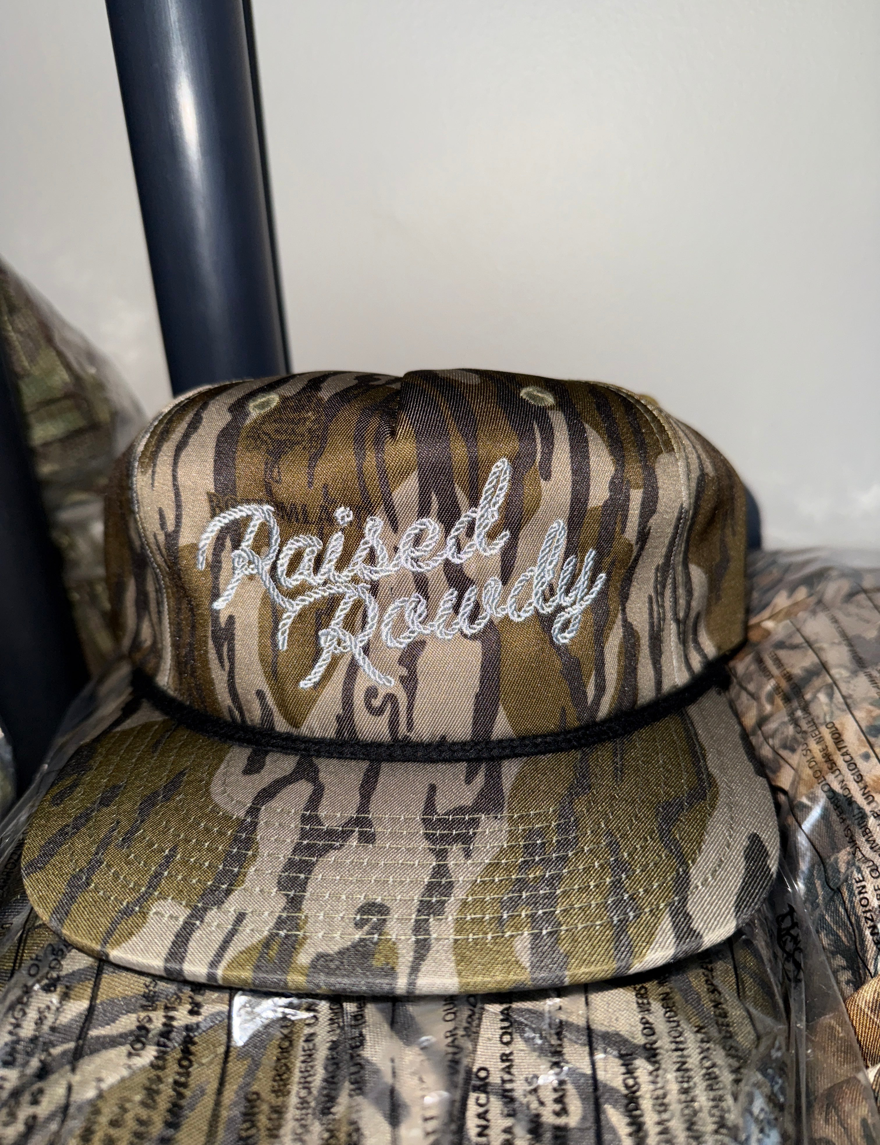 Premium Old School Camo Hat