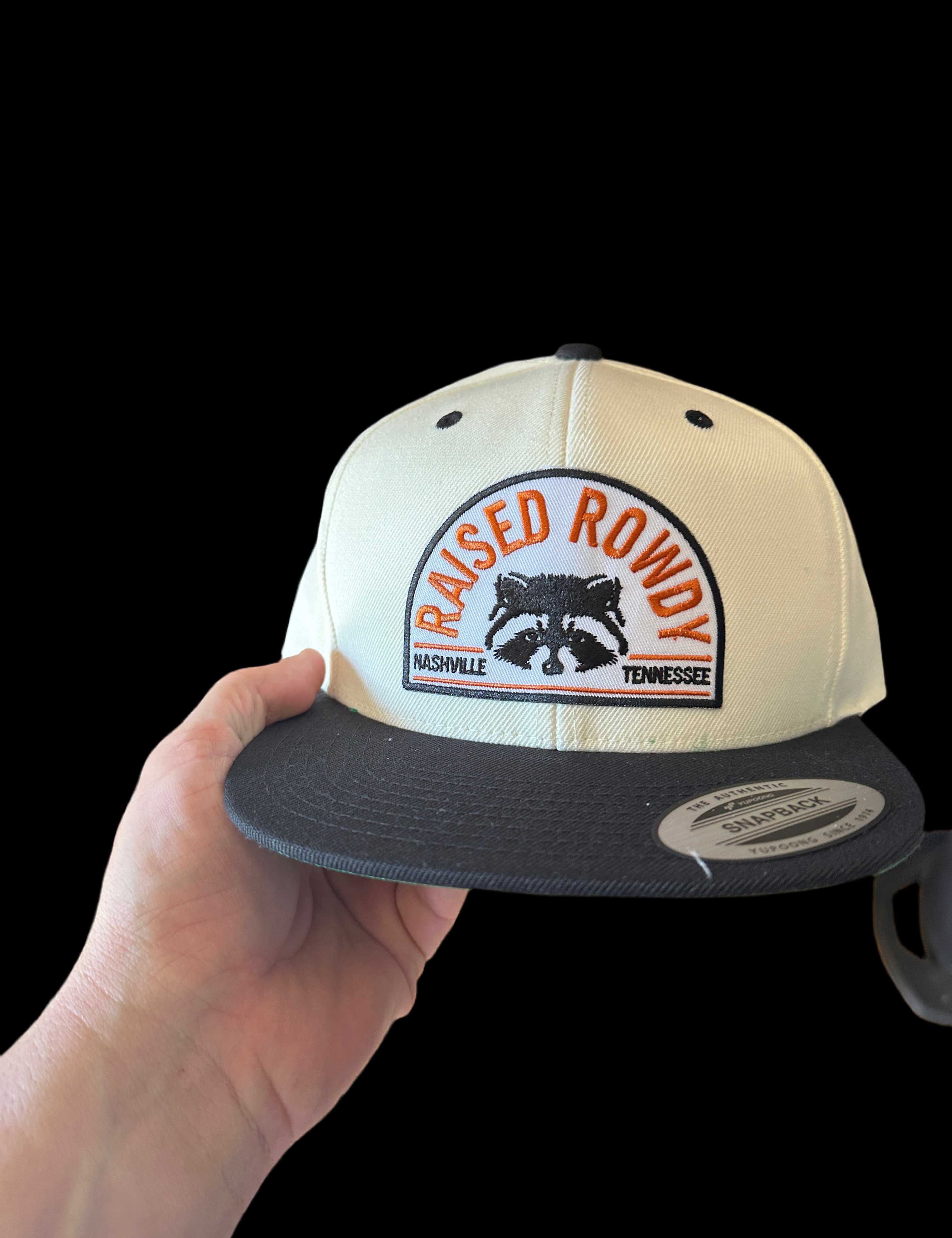 Raised Rowdy Raccoon SnapBack