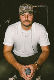 Old School Camo Script Hat