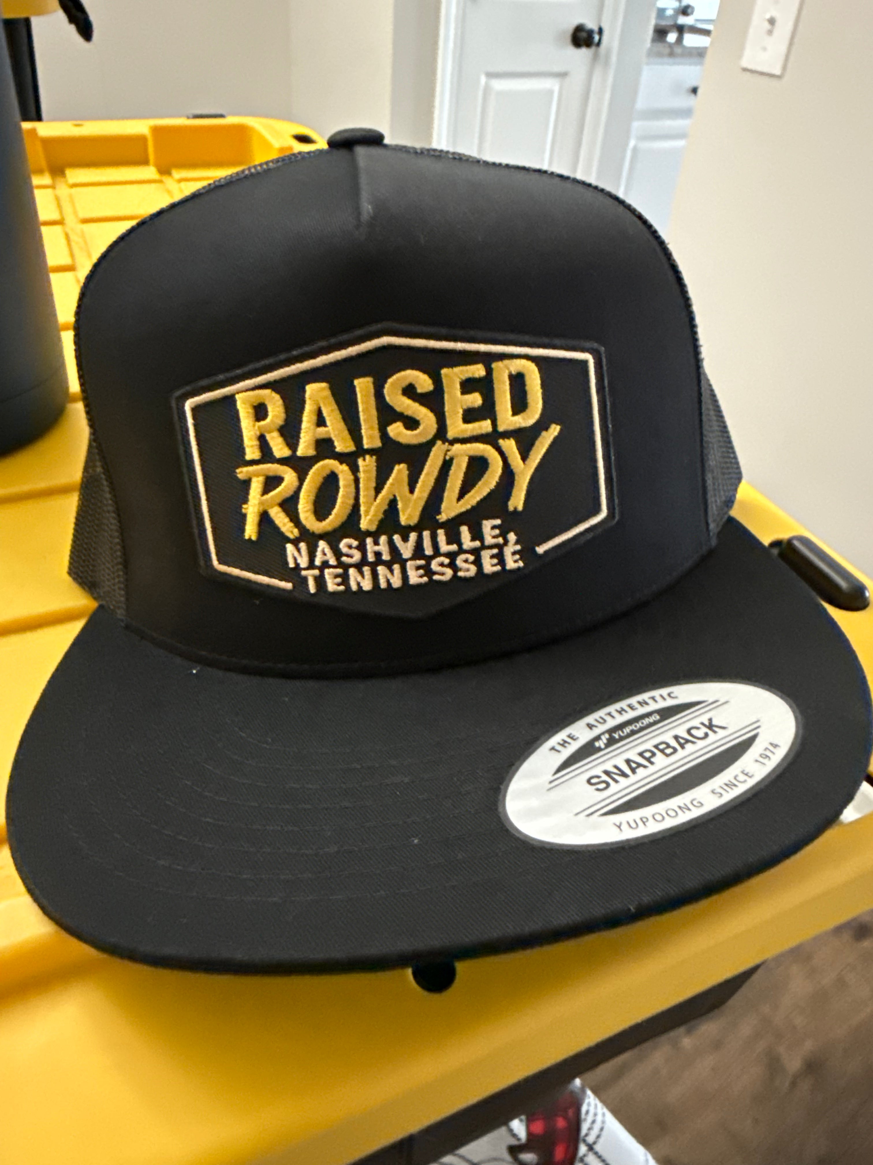 Raised Rowdy Nashville Patch Trucker Hat