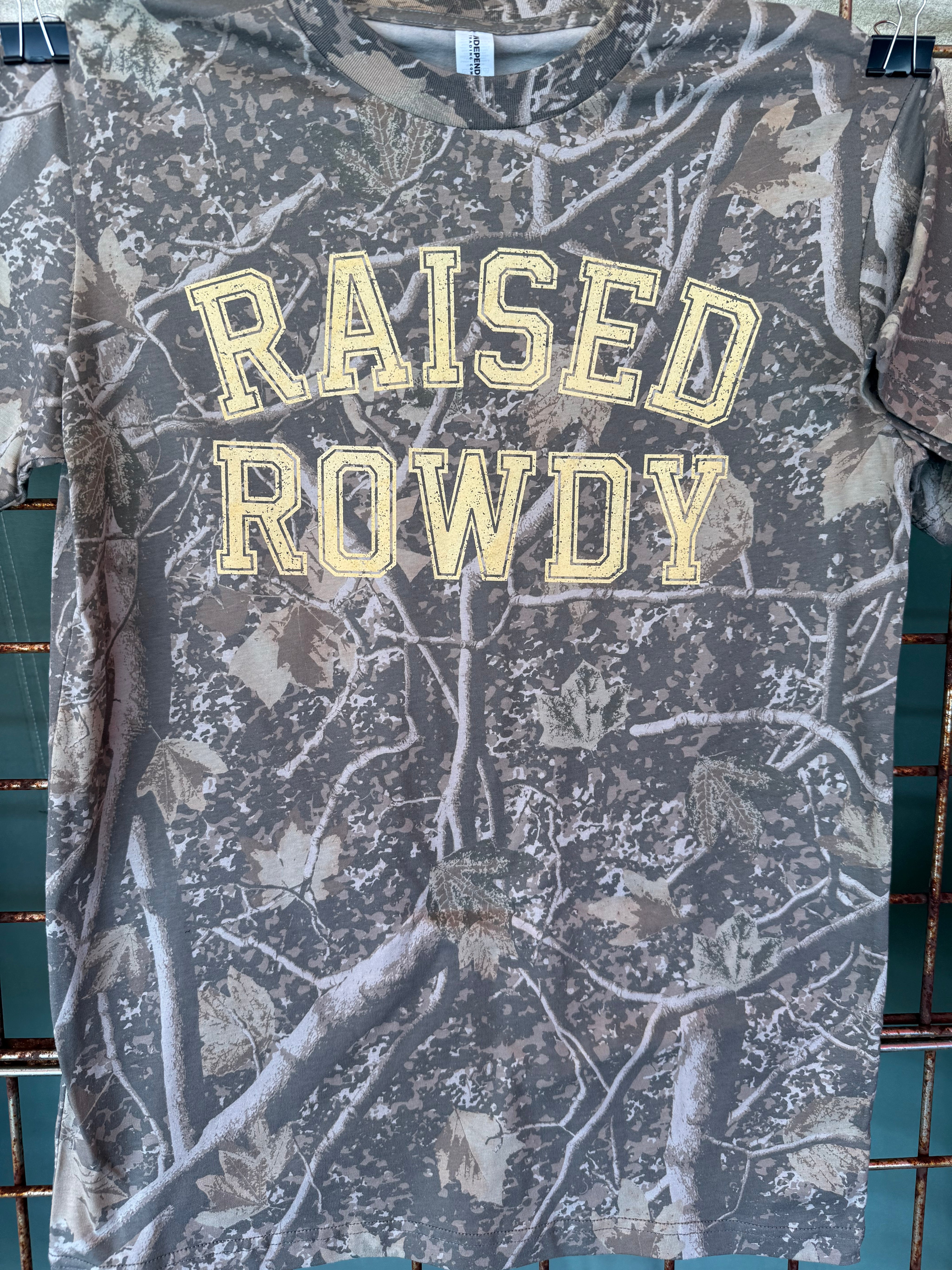 Collegiate Camo Tee
