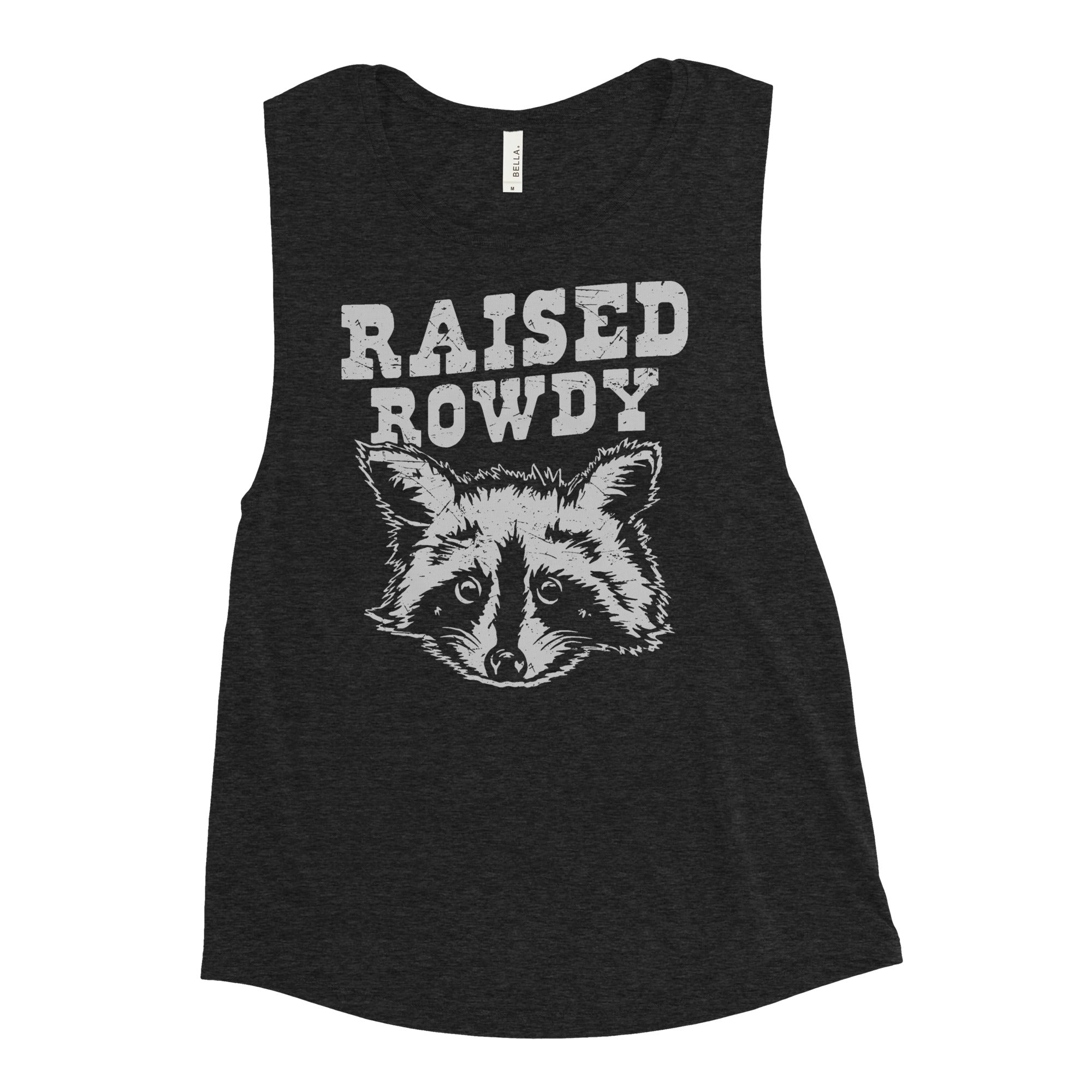 Rowdy Raccoon Ladies’ Muscle Tank