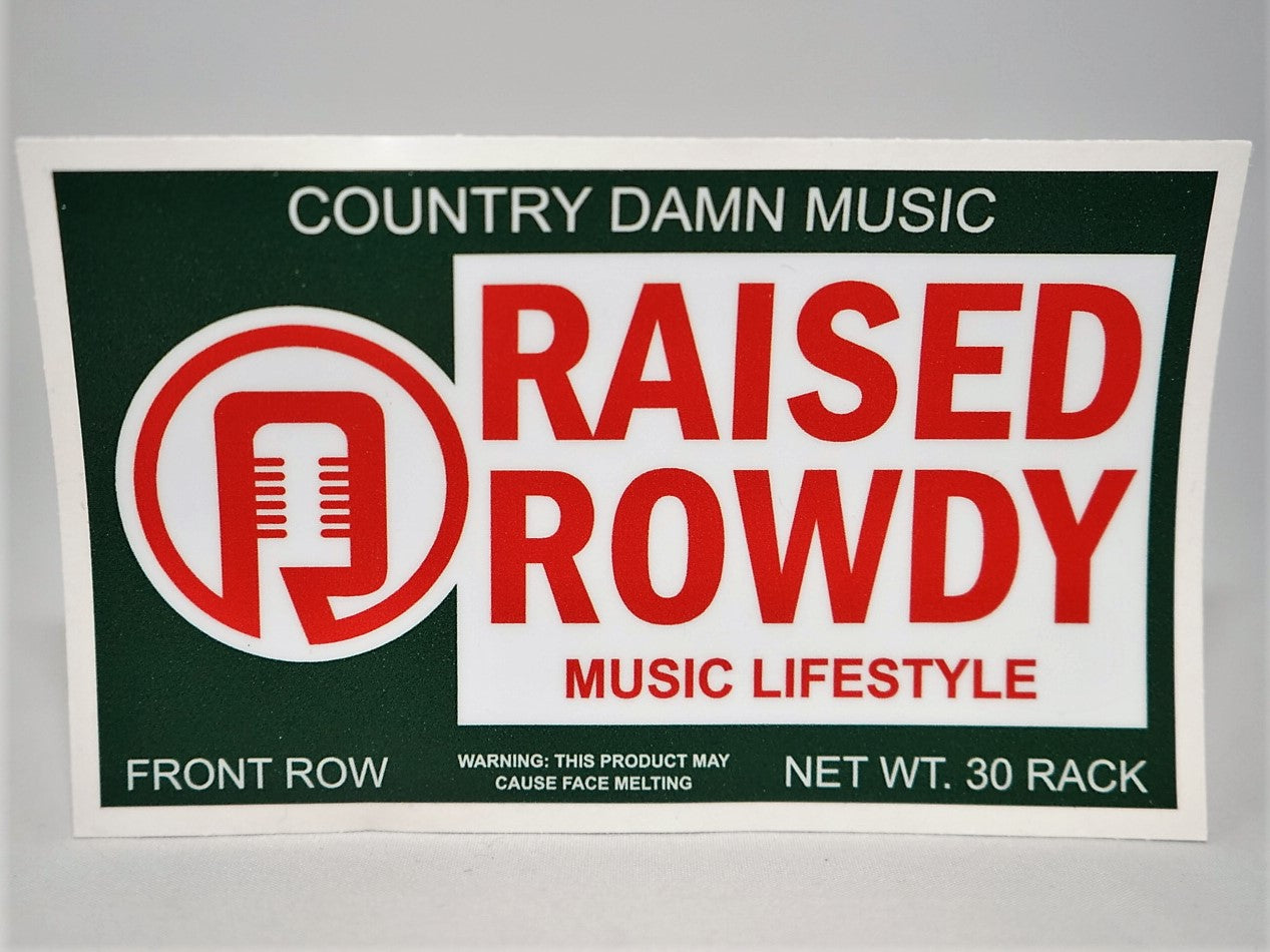Country Music Lifestyle Sticker