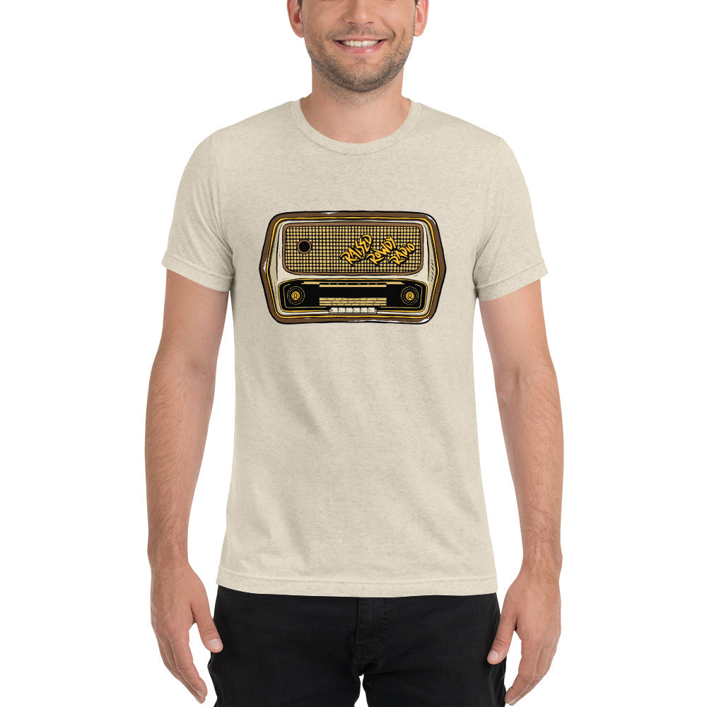 Raised Rowdy Radio Tri-blend Short Sleeve T-shirt