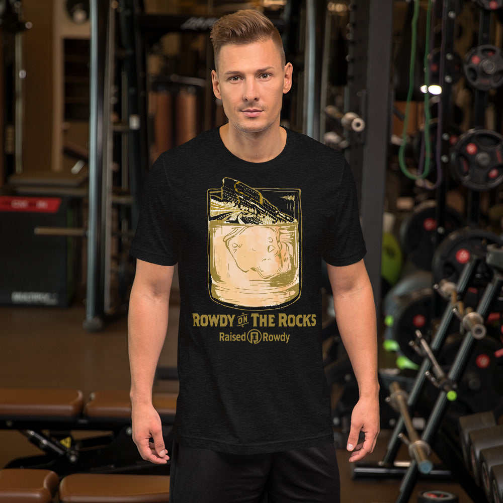 Rowdy on the Rocks Short-Sleeve Unisex T-Shirt