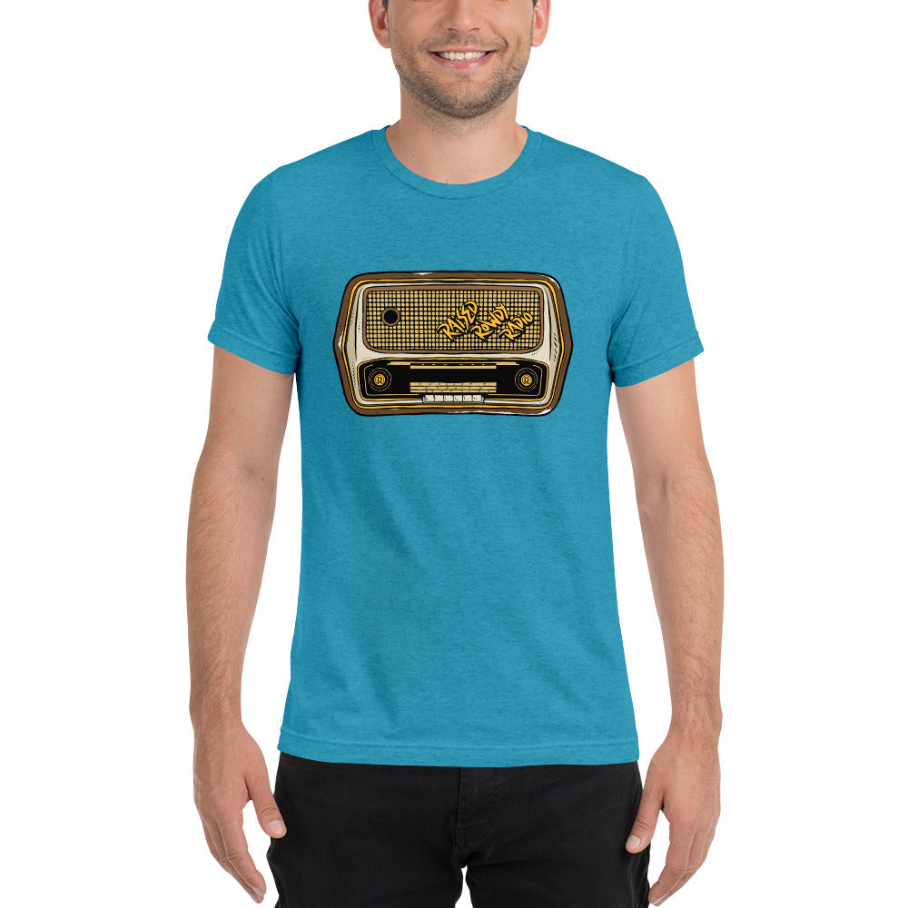 Raised Rowdy Radio Tri-blend Short Sleeve T-shirt
