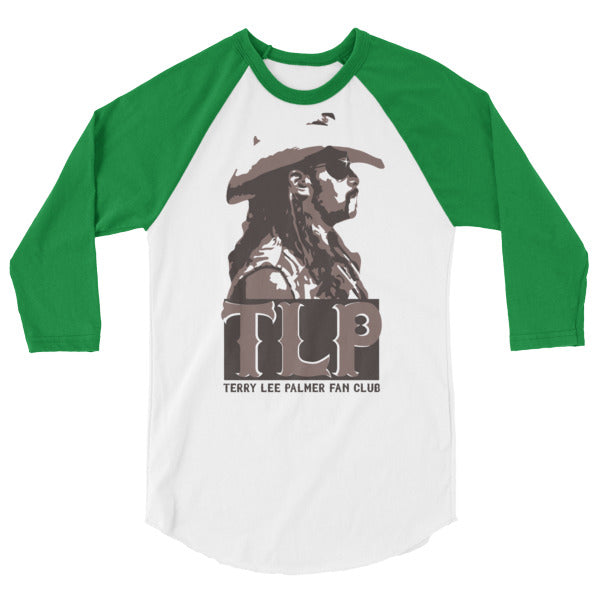 Terry Lee Palmer Fan Club 3/4 sleeve raglan shirt