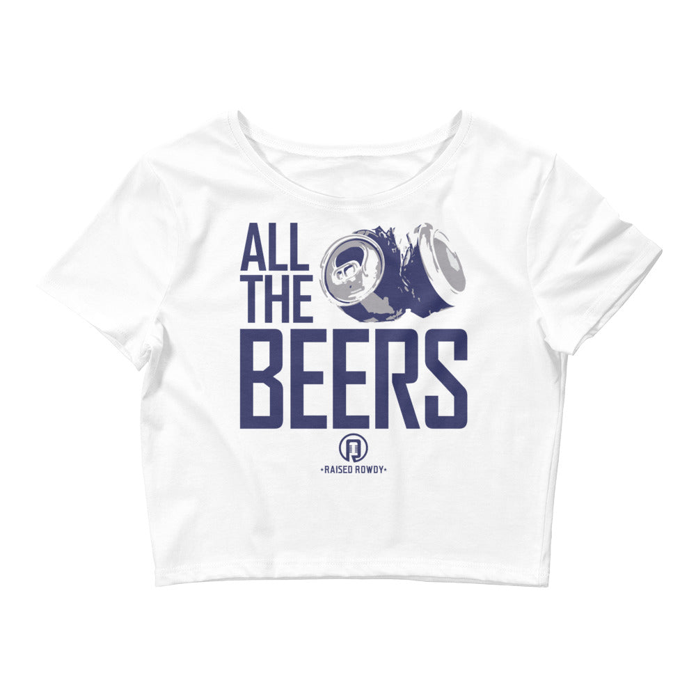 All The Beers Women’s Crop Tee