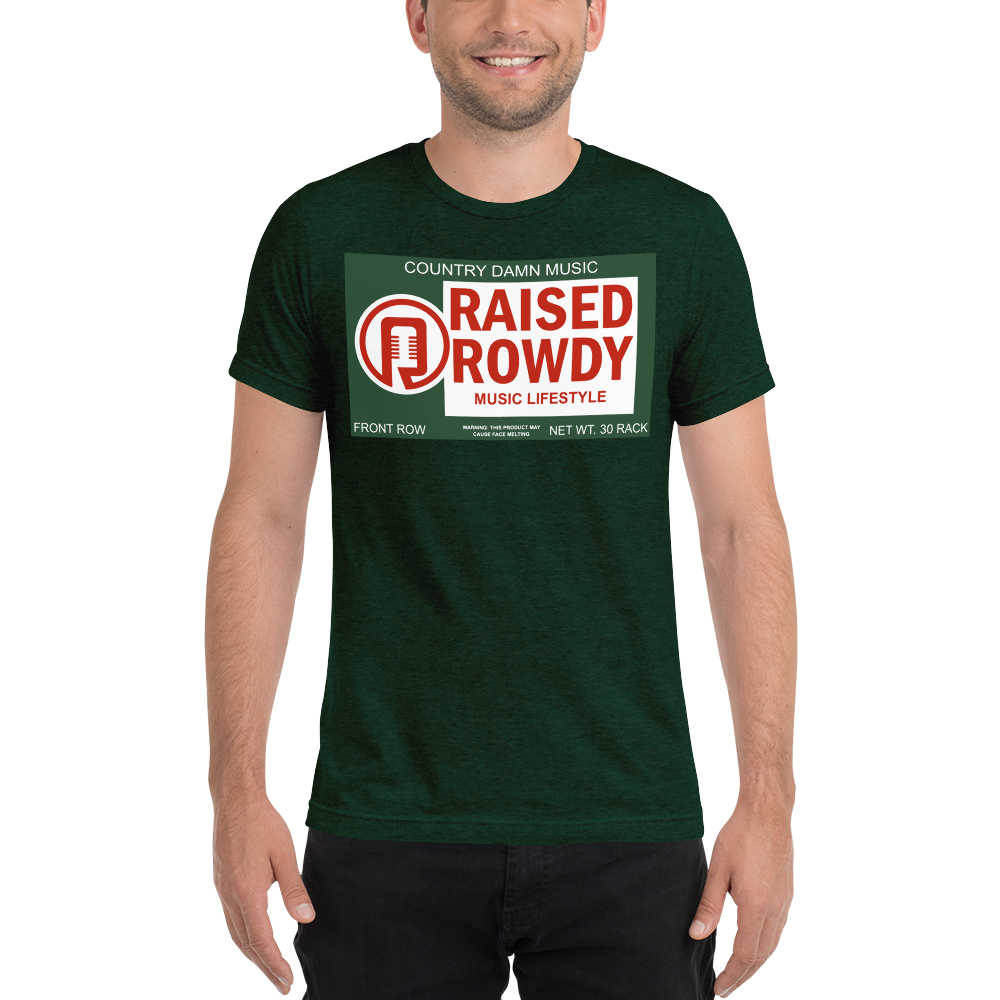 Raised Rowdy Lifestyle Short sleeve t-shirt