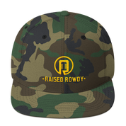 Raised Rowdy Flat Brim Snapback Hat