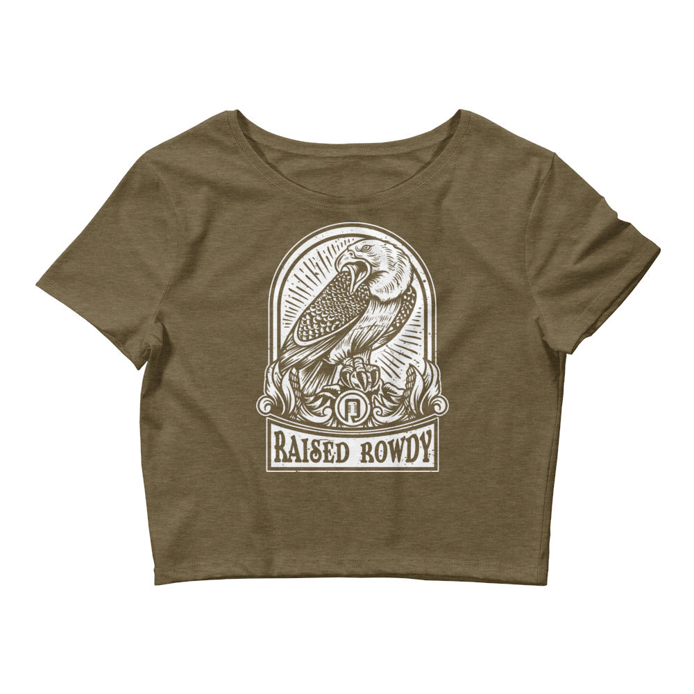 Screaming Eagle Women’s Crop Tee