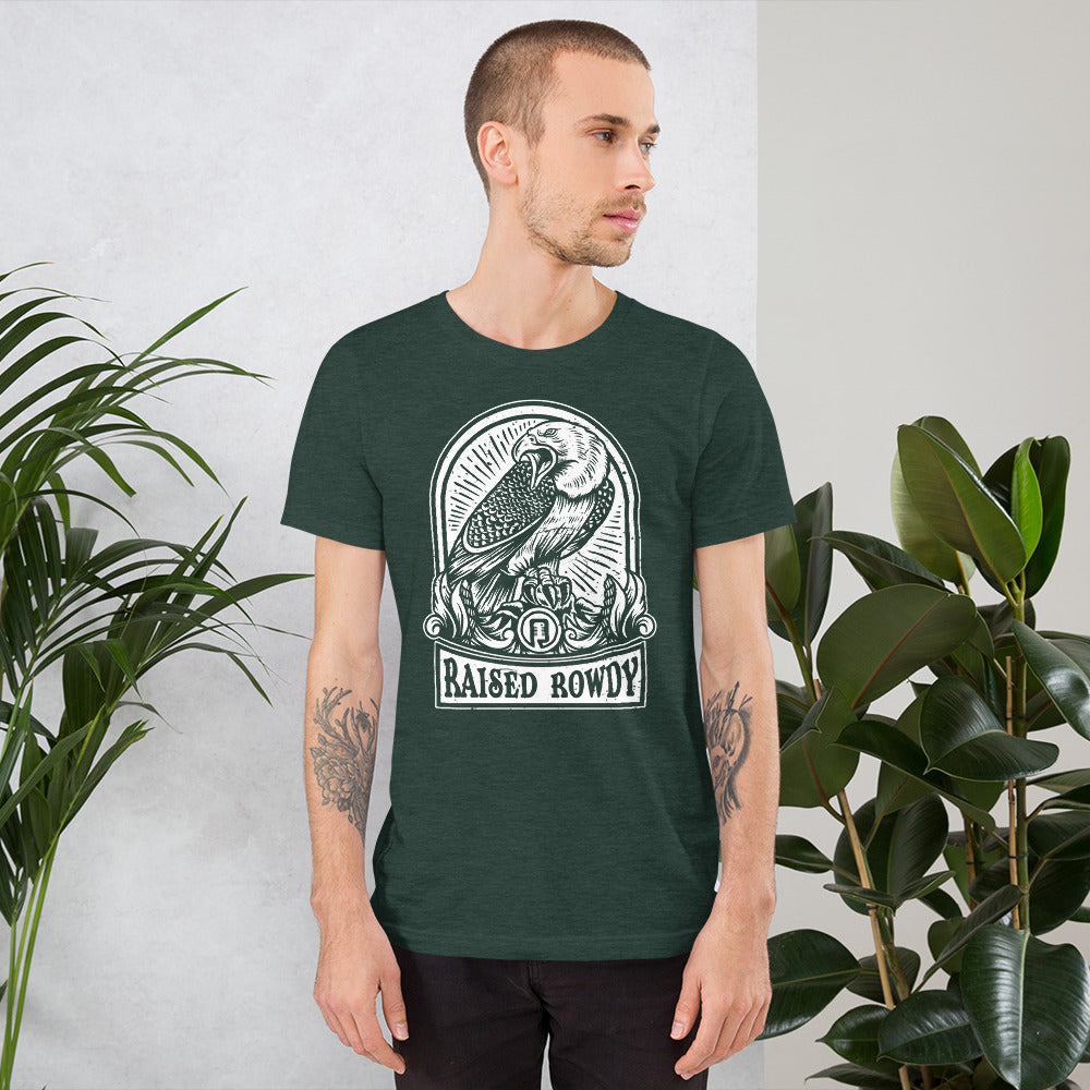 Screaming Eagle Front Design Short-Sleeve Unisex T-Shirt