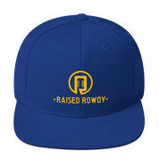 Raised Rowdy Flat Brim Snapback Hat