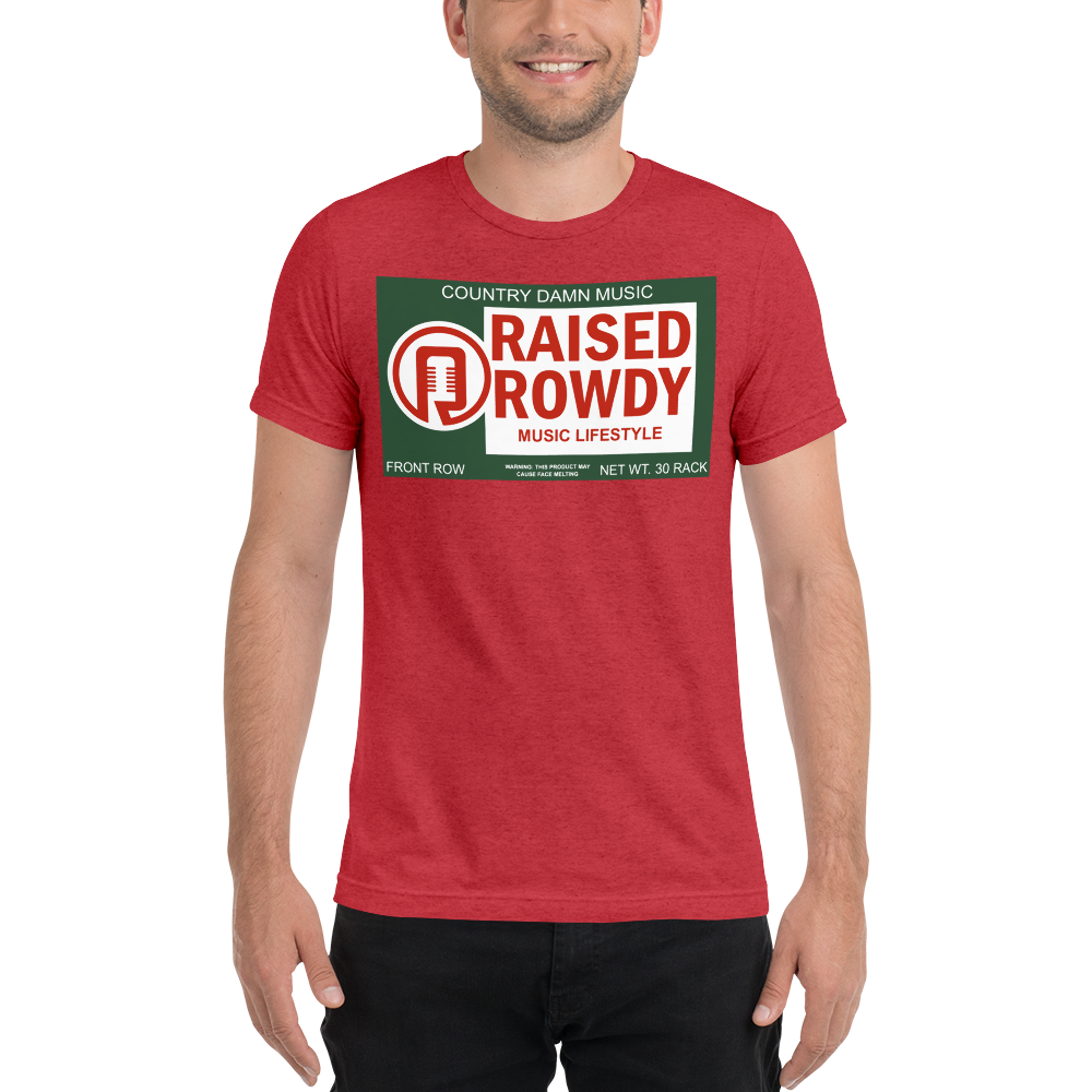 Raised Rowdy Lifestyle Short sleeve t-shirt
