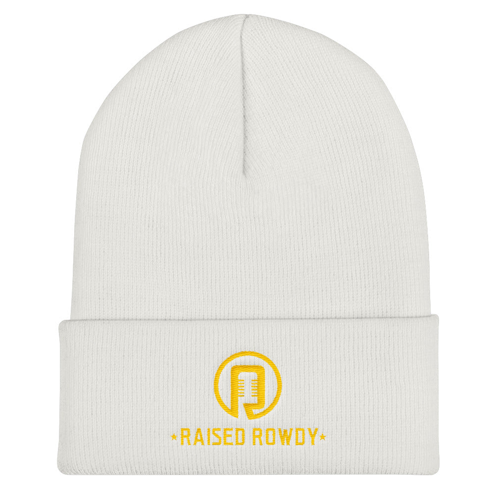 Raised Rowdy Logo Cuffed Beanie