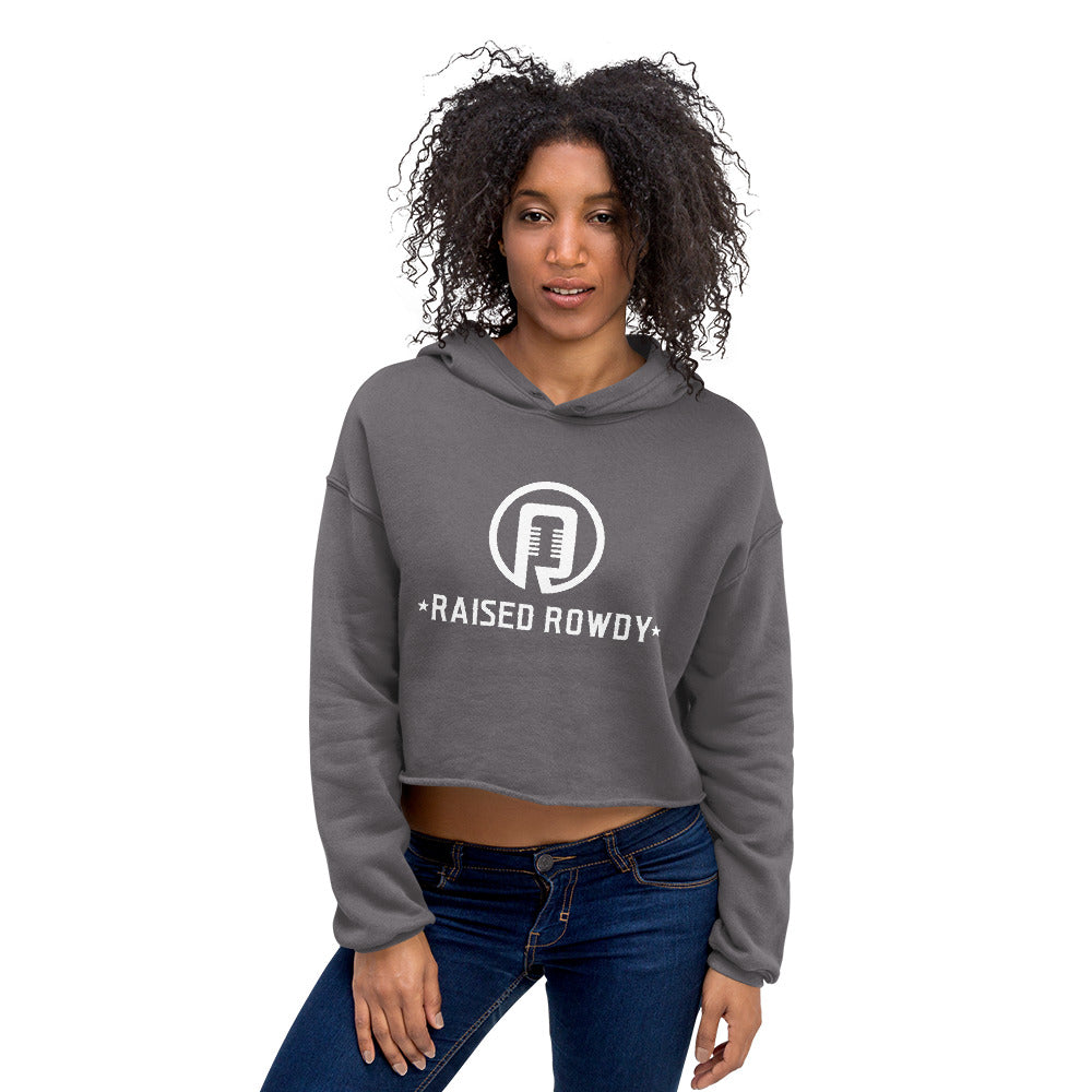 Logo Crop Hoodie