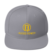 Raised Rowdy Flat Brim Snapback Hat