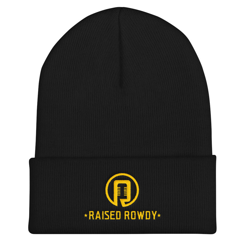 Raised Rowdy Logo Cuffed Beanie
