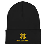 Raised Rowdy Logo Cuffed Beanie