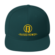 Raised Rowdy Flat Brim Snapback Hat