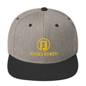 Raised Rowdy Flat Brim Snapback Hat