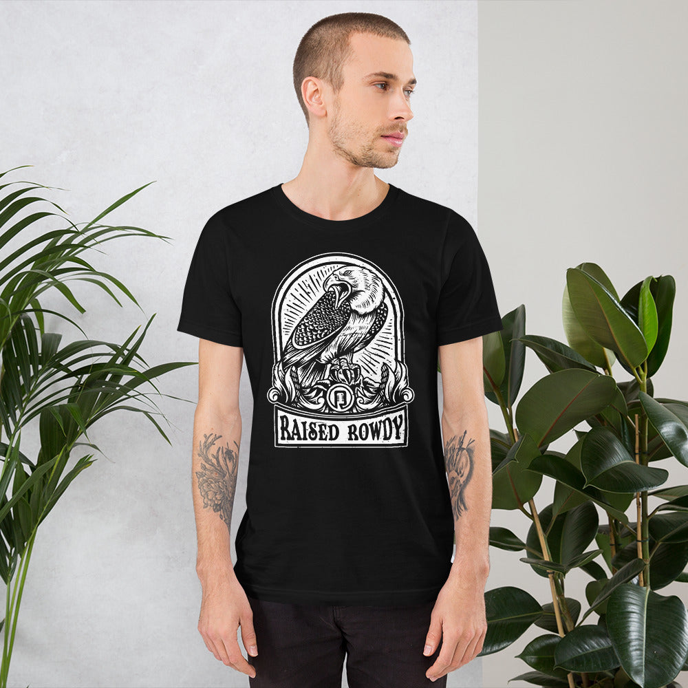 Screaming Eagle Front Design Short-Sleeve Unisex T-Shirt