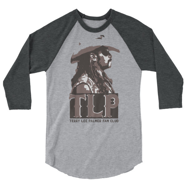 Terry Lee Palmer Fan Club 3/4 sleeve raglan shirt