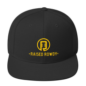 Raised Rowdy Flat Brim Snapback Hat