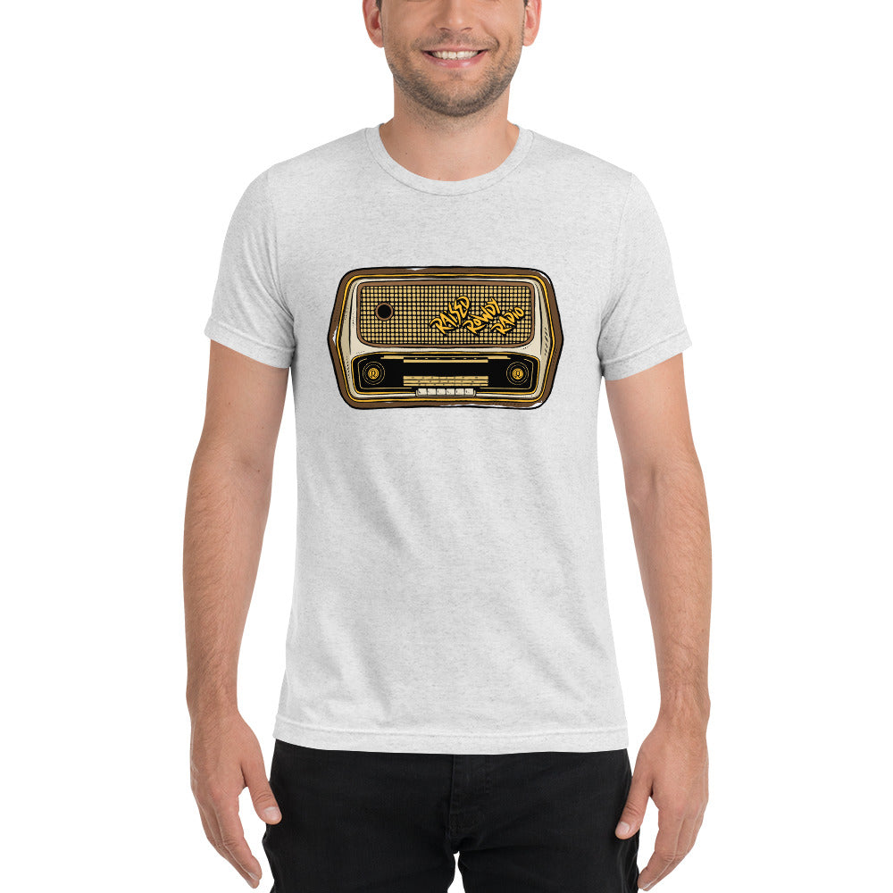 Raised Rowdy Radio Tri-blend Short Sleeve T-shirt