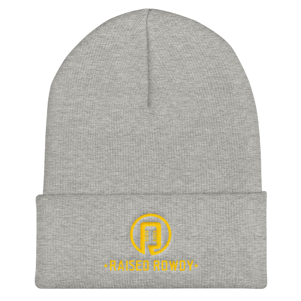Raised Rowdy Logo Cuffed Beanie