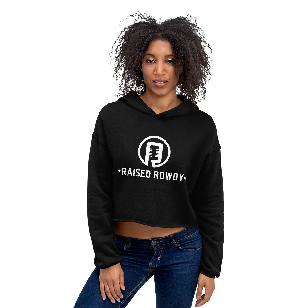 Logo Crop Hoodie