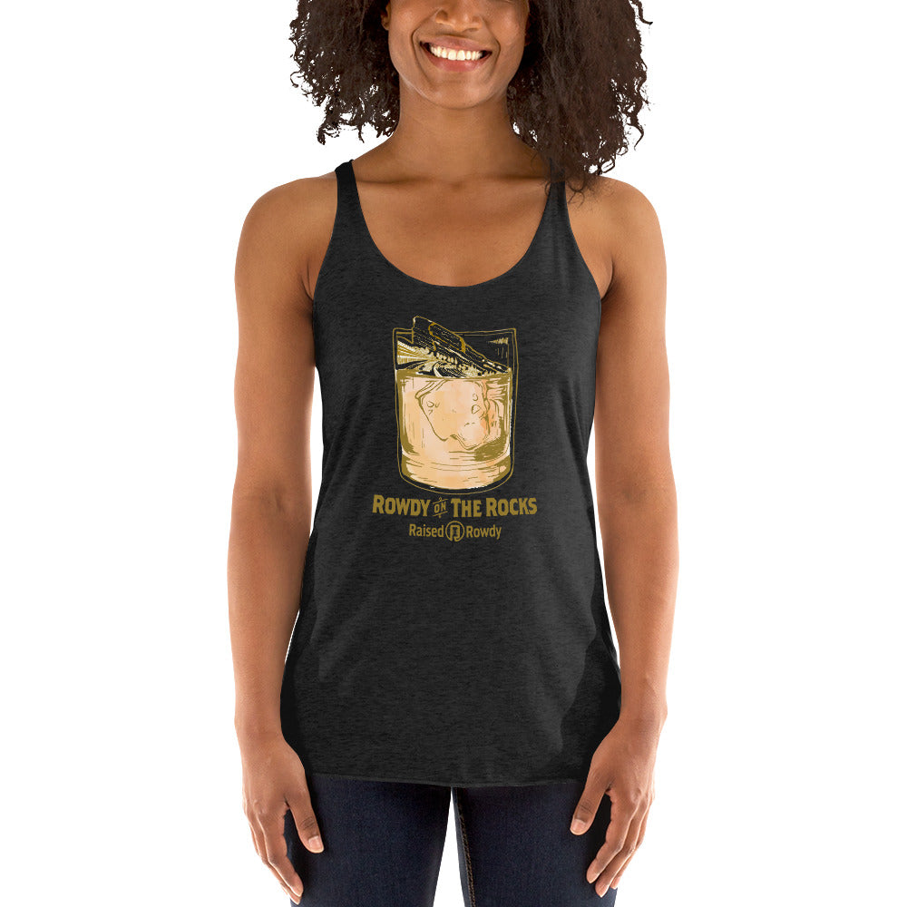 Rowdy on the Rocks Women's Racerback Tank