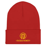 Raised Rowdy Logo Cuffed Beanie