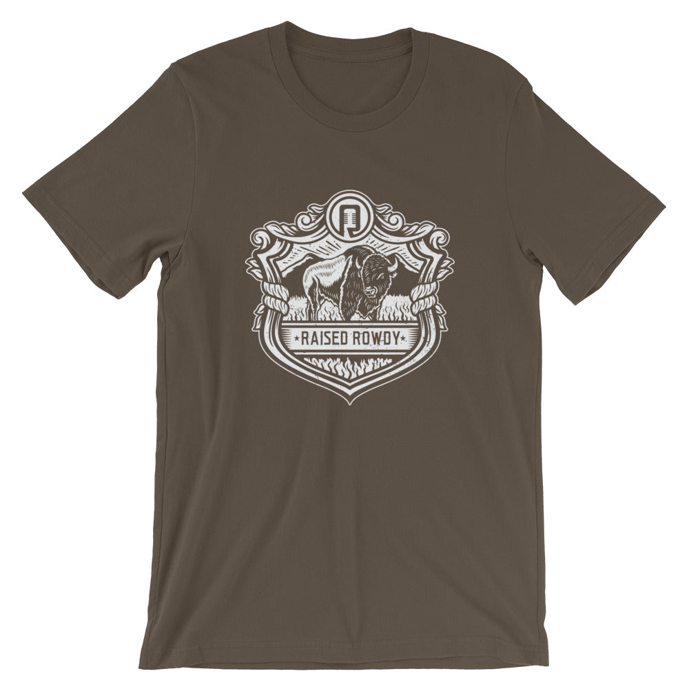 Rowdy Buffalo Short-Sleeve Unisex T-Shirt