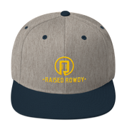 Raised Rowdy Flat Brim Snapback Hat