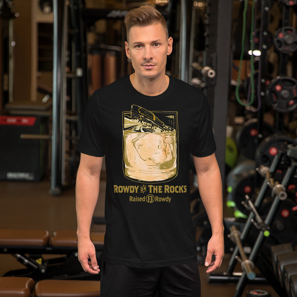 Rowdy on the Rocks Short-Sleeve Unisex T-Shirt