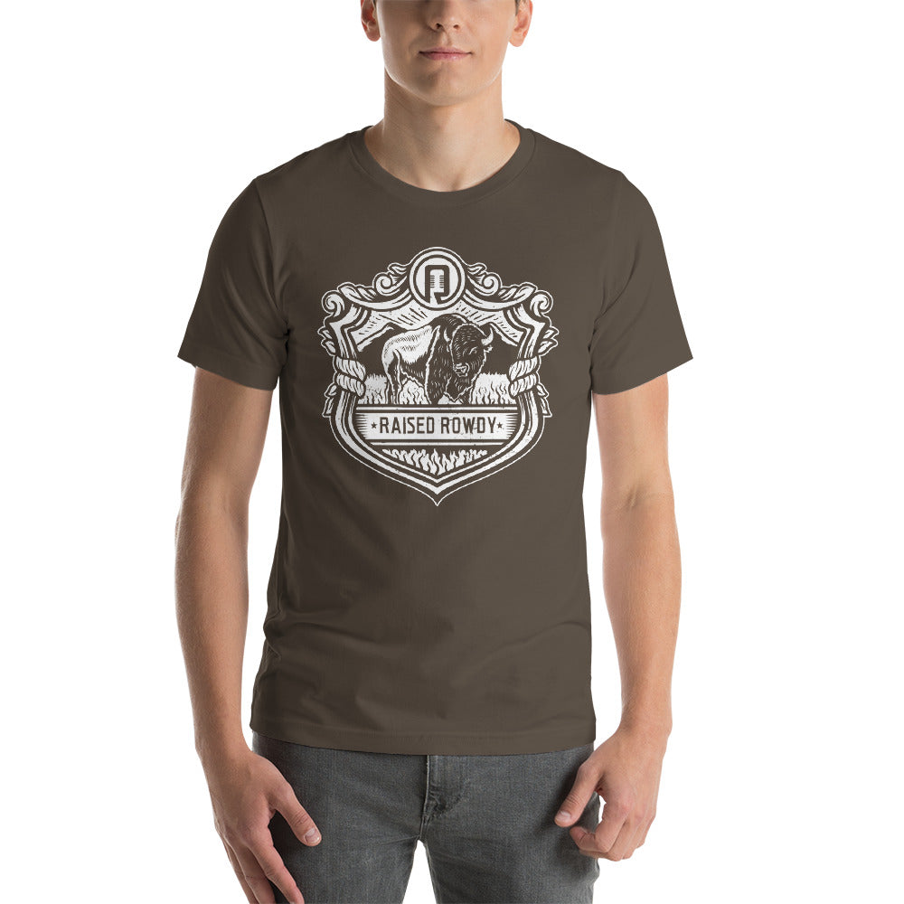 Rowdy Buffalo Short-Sleeve Unisex T-Shirt