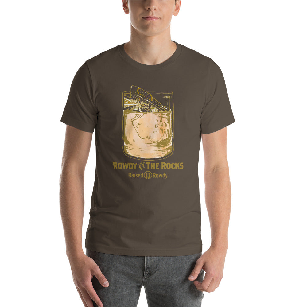 Rowdy on the Rocks Short-Sleeve Unisex T-Shirt