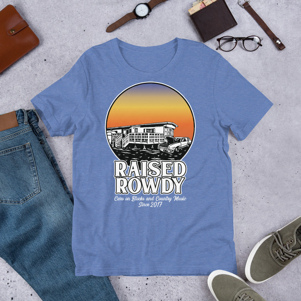 Cars on Blocks and Country Music T-Shirt